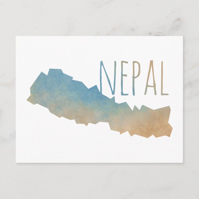 Cartão Postal Nepal (Frente)