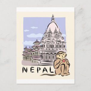Cartão Postal Nepal