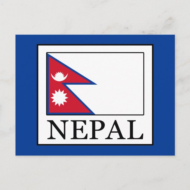 Cartão Postal Nepal (Frente)