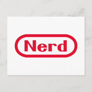 Cartão Postal Nerd