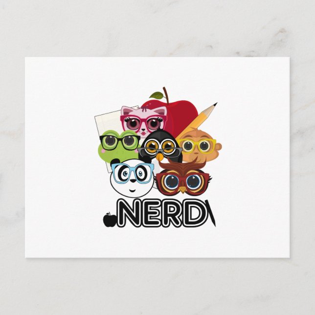 CARTÃO POSTAL NERD 3 (Frente)