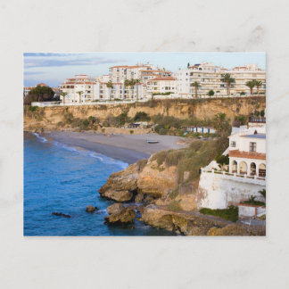 Cartão Postal Nerja sobre Costa del Sol na Espanha
