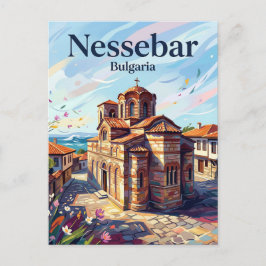 Cartão Postal Nessebar Bulgária