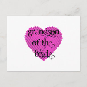 Cartão Postal Neto da noiva