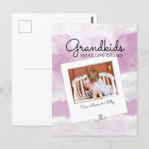 Cartão Postal Netos tornam a vida um grande Dia de as mães