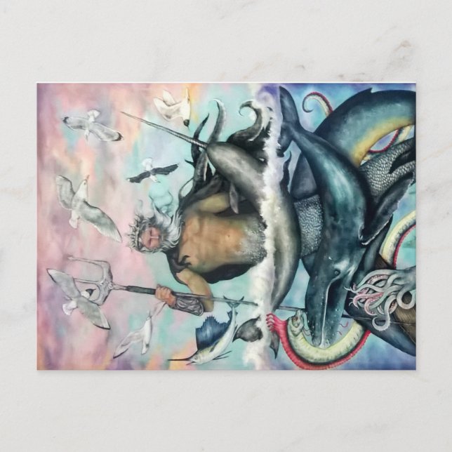 Cartão Postal Netuno (Frente)