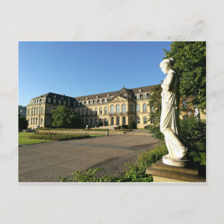 Cartão Postal Neues Schloss Stuttgart - Seitenflügel mit Status