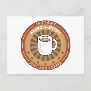 Cartão Postal Neurocientista instantâneo