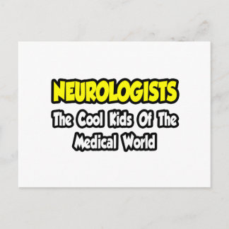 Cartão Postal Neurologistas... Crianças Legal do Mundo Médico