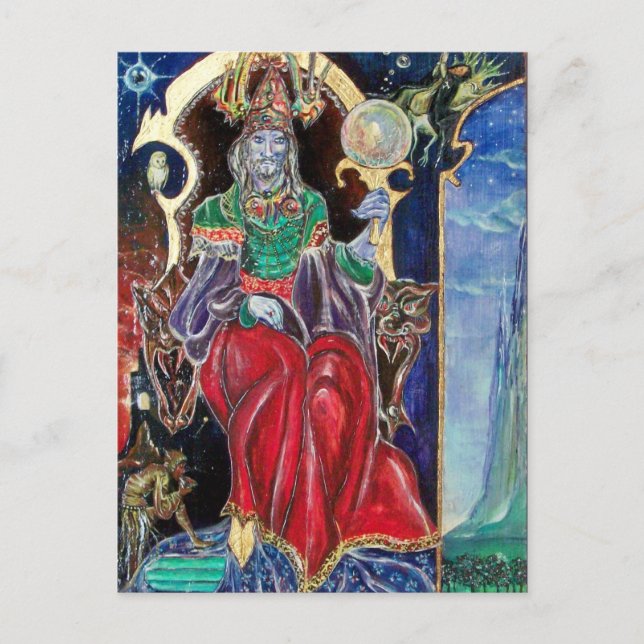 Cartão Postal NEUROMANCER Maggie King (Frente)