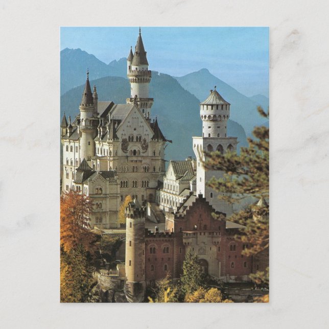 Cartão Postal Neuschwanstein (Frente)