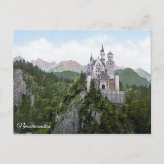Cartão Postal Neuschwanstein - Bayern - Alemanha