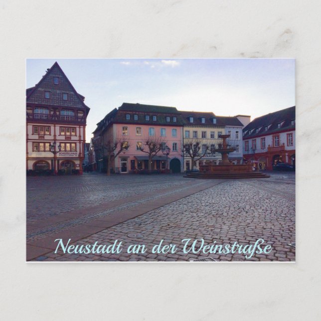 Cartão Postal Neustadt, Alemanha (Frente)