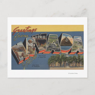 Cartão Postal Nevada (Capital Estatal/Flor)