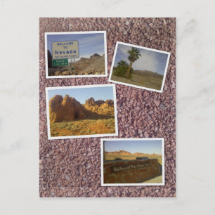 Cartão Postal Nevada - Vale do Colagem do Deserto de Fogo