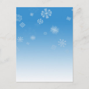 Cartão Postal Neve
