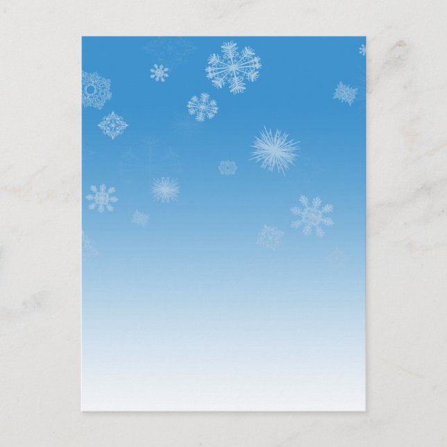 Cartão Postal Neve (Frente)