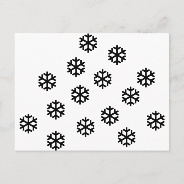 Cartão Postal Neve (Frente)