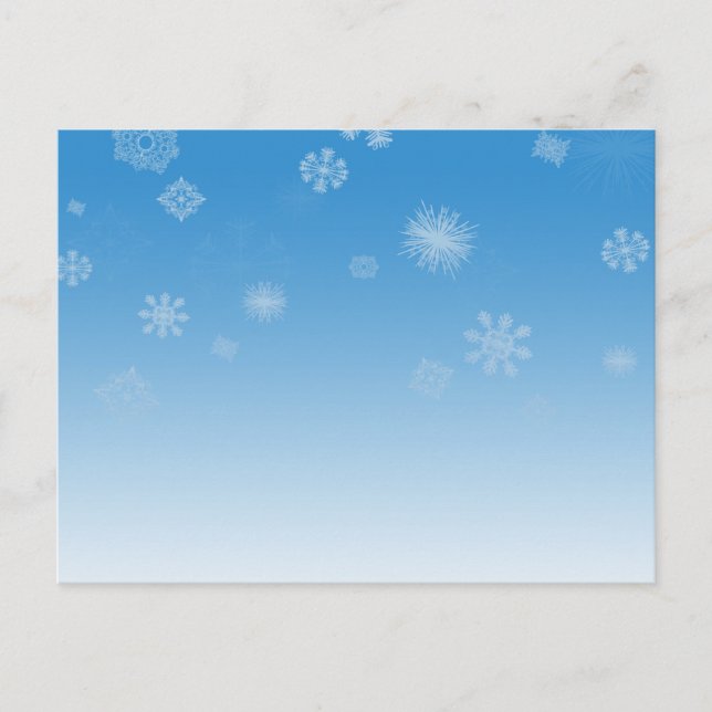 Cartão Postal Neve (Frente)