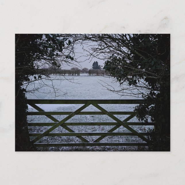 Cartão Postal Neve (Frente)