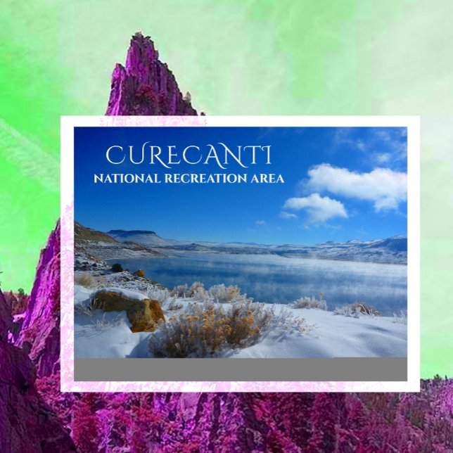 Cartão Postal Neve de inverno no Respirador Blue Mesa, ARN Curec (Criador carregado)