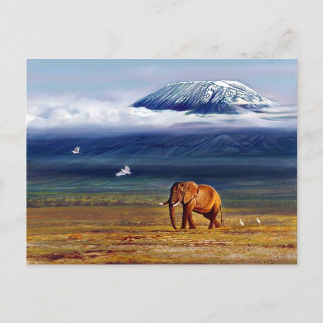 Cartão Postal Neve e furos de marfim (Frente)