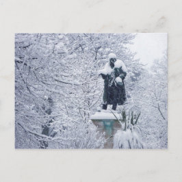 Cartão Postal Neve em Cardiff