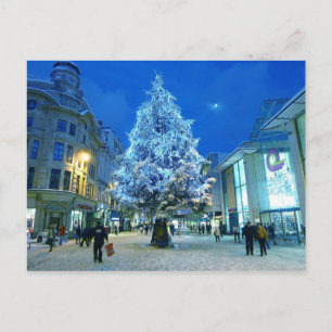 Cartão Postal Neve em Cardiff