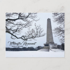 Cartão Postal Neve no Phoenix Park, Dublin, Irlanda