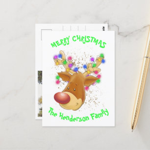 Cartão Postal Névoa personalizada