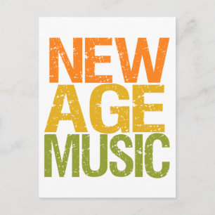 Cartão postal New Age Music