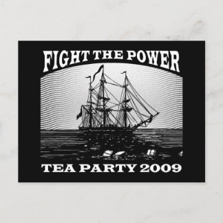 Cartão Postal New American Tea Party 2009