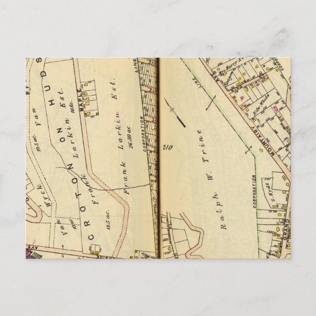 Cartão Postal New Castle, Nova Iorque 2 (Frente)