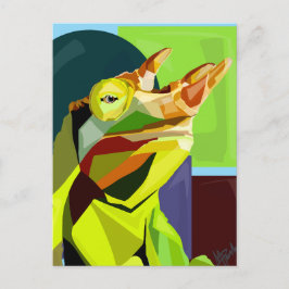 Cartão Postal New Cham On The Block—Jackson’s Chameleon