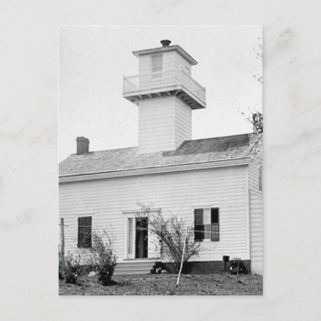 Cartão Postal New Dorp Lighthouse (Frente)