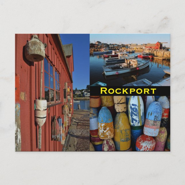 Cartão postal New England (Frente)