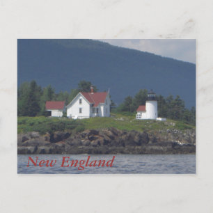 Cartão Postal New England Lighthouse
