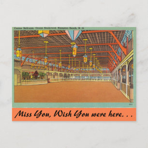 Cartão Postal New Hampshire, Casino Ballroom, Hampton Beach