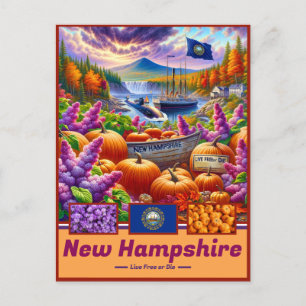 Cartão Postal New Hampshire Charm Scenders