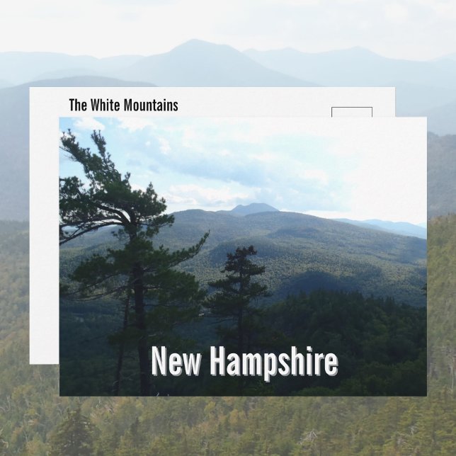 Cartão Postal New Hampshire White Mountains Scenic View (Criador carregado)
