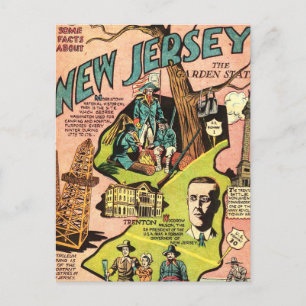 Cartão Postal New Jersey, Estado do Jardim
