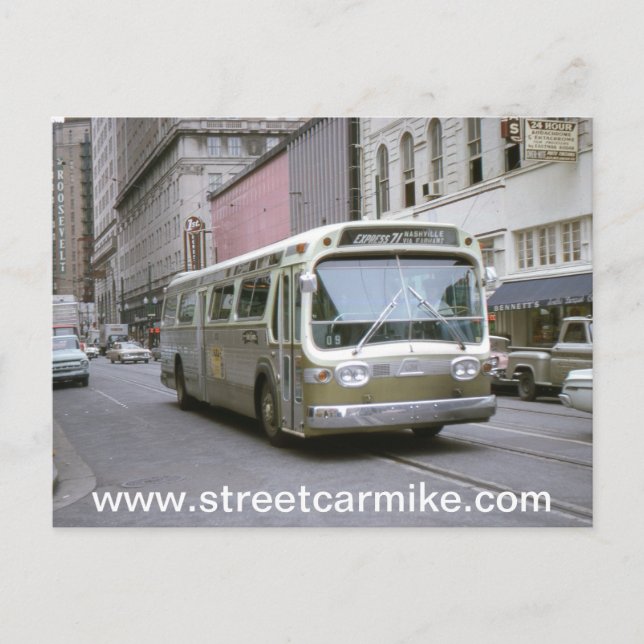 Cartão Postal New Orleans Bus 1 (Frente)