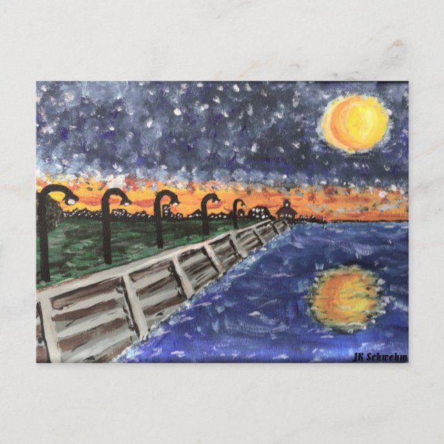 Cartão Postal New Orleans Lakefront (Frente)