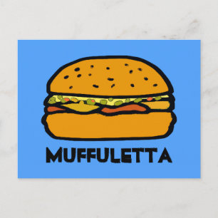 Cartão Postal New Orleans Muffuletta