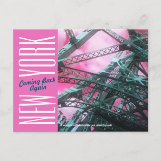 Cartão Postal New York City-Bridges