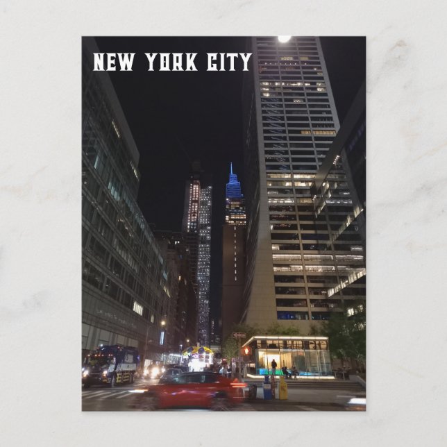 Cartão Postal New York City - Mannhatten One Vanderbilt (Frente)