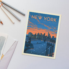 Cartão Postal New York City | The City of Dreams