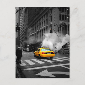 Cartão Postal New York City Yellow Cab