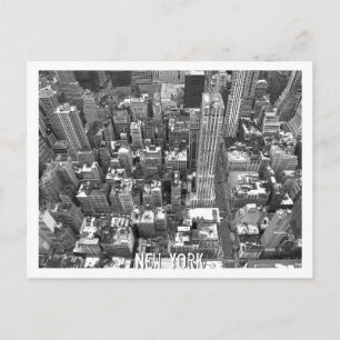 Cartão postal New York Cityscape New York Souveni