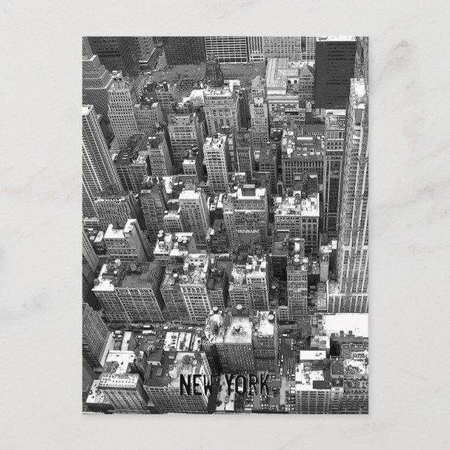 Cartão postal New York Cityscape New York Souvenir (Frente)